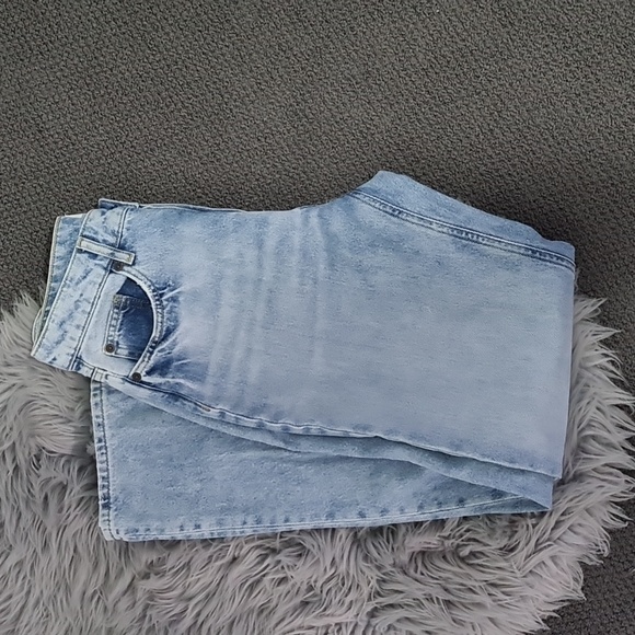 H&M denim baggy straight leg Jeans 6 - Picture 4 of 4
